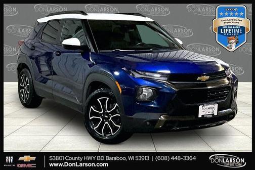 Blue Glow Metallic 2022 Chevrolet Trailblazer ACTIV