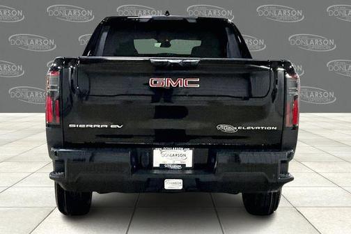 Onyx Black 2026 GMC Sierra EV Elevation