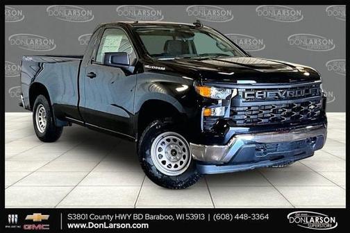 Black 2026 Chevrolet Silverado 1500 WT