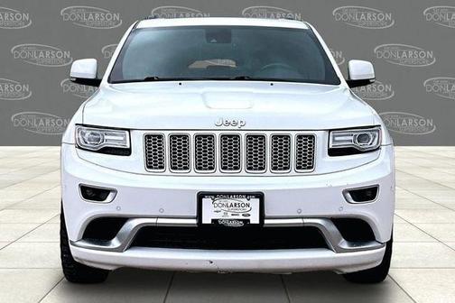 Bright White Clearcoat 2015 Jeep Grand Cherokee Summit