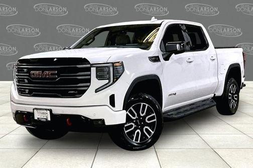 Summit White 2025 GMC Sierra 1500 AT4