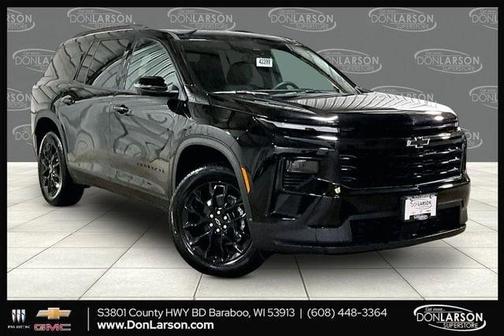 Mosaic Black Metallic 2026 Chevrolet Traverse LT