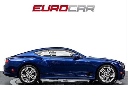 Blue 2022 Bentley Continental GT V8