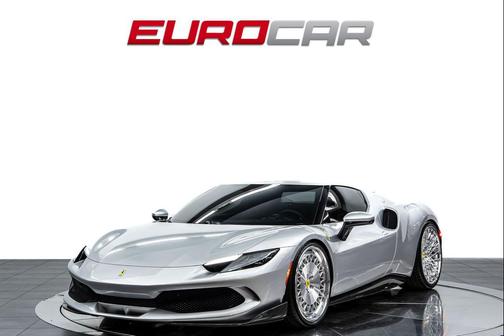 Argento Nurburgring Metallic 2022 Ferrari 296 GTB *EXTENDED FIORANO PACKAGE * CARBON RACING SEATS*
