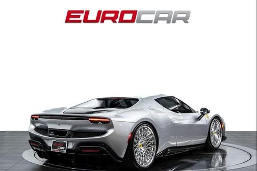 Argento Nurburgring Metallic 2022 Ferrari 296 GTB *EXTENDED FIORANO PACKAGE * CARBON RACING SEATS*