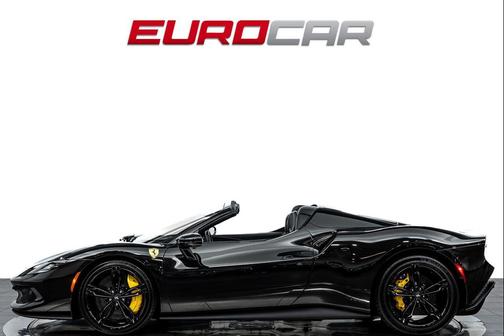 Nero Daytona Metallic 2024 Ferrari 296 GTS *CARBON STEERING WHEEL *FULL ELECTRIC SEATS*