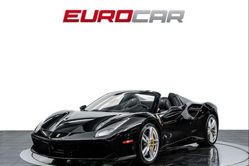 Black 2019 Ferrari 488 Spider Base