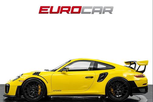 Racing Yellow 2019 Porsche 911 GT2 RS