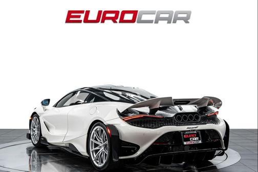 White 2021 McLaren 765LT Coupe
