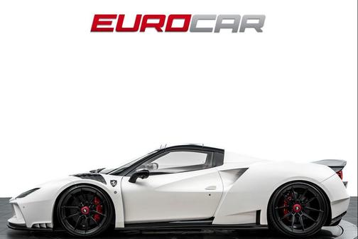 Matte Bianco Fuji Opaco 2022 Ferrari F8 Spider Base