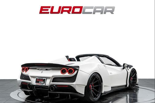 Matte Bianco Fuji Opaco 2022 Ferrari F8 Spider Base