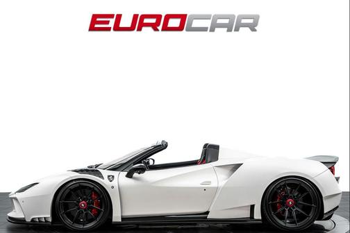 Matte Bianco Fuji Opaco 2022 Ferrari F8 Spider Base