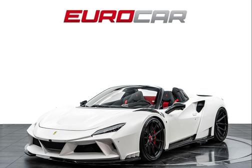 Matte Bianco Fuji Opaco 2022 Ferrari F8 Spider Base