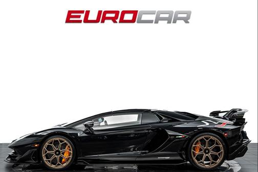 Gray 2021 Lamborghini Aventador SVJ Roadster