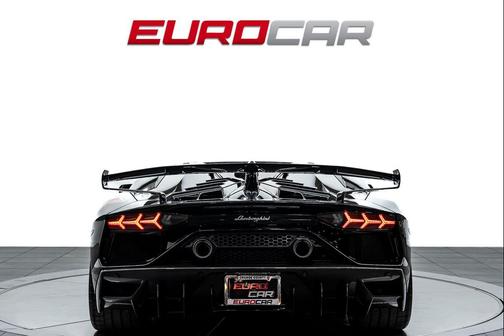 Gray 2021 Lamborghini Aventador SVJ Roadster