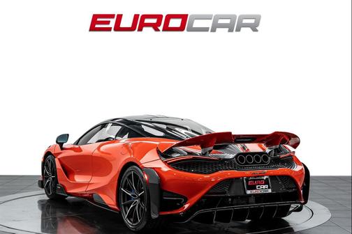 Orange 2021 McLaren 765LT Coupe
