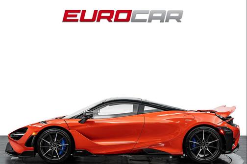 Orange 2021 McLaren 765LT Coupe
