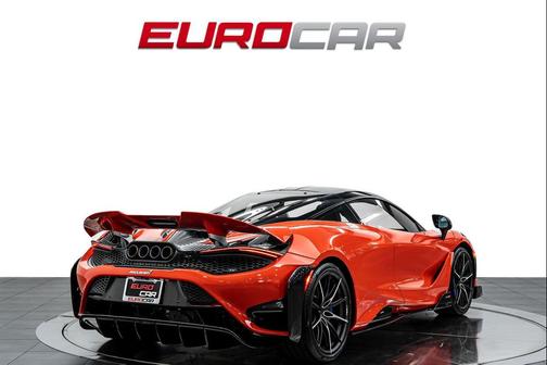 Orange 2021 McLaren 765LT Coupe