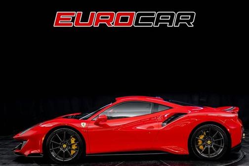 Red 2020 Ferrari 488 Pista Base