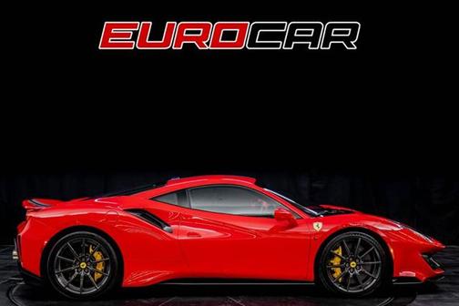 Red 2020 Ferrari 488 Pista Base