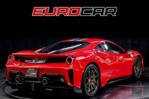 Red 2020 Ferrari 488 Pista Base