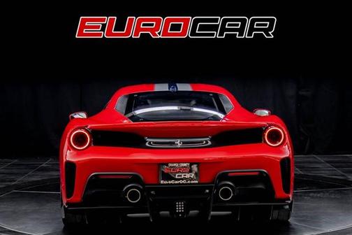 Red 2020 Ferrari 488 Pista Base