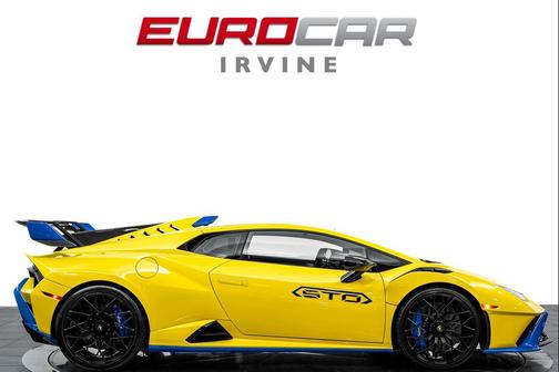 Yellow 2022 Lamborghini Huracan STO Coupe