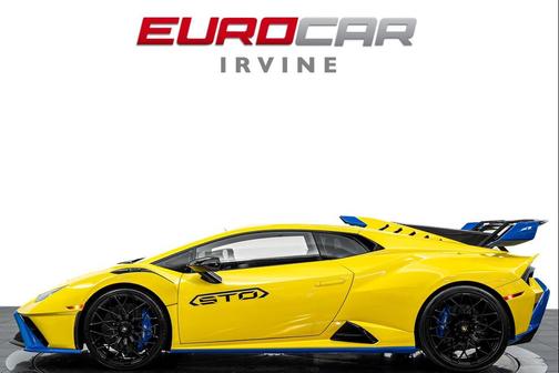 Yellow 2022 Lamborghini Huracan STO Coupe