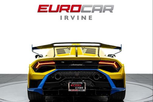 Yellow 2022 Lamborghini Huracan STO Coupe