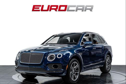 Blue 2018 Bentley Bentayga W12 Signature