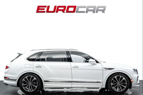 White 2023 Bentley Bentayga Azure
