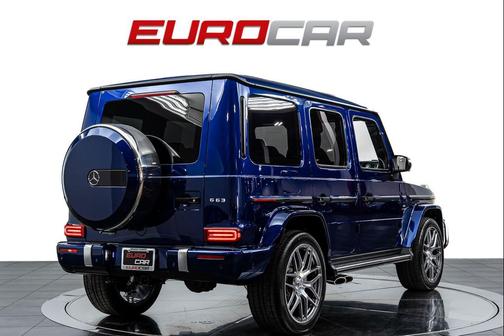 Brilliant Blue Metallic 2022 Mercedes-Benz AMG G 63 4MATIC