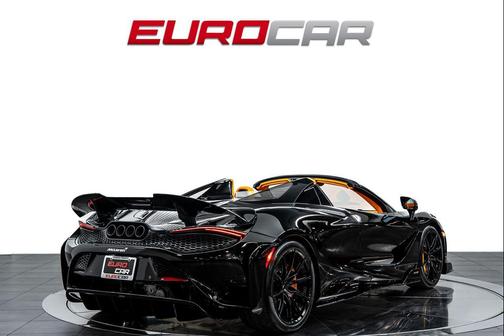 Black 2022 McLaren 765LT Spider