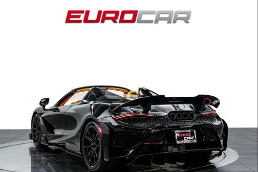 Black 2022 McLaren 765LT Spider