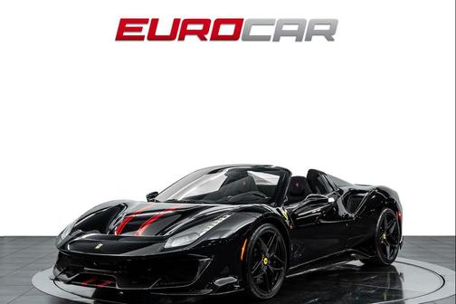 Nero Daytona Metallic 2020 Ferrari 488 Pista Spider Base