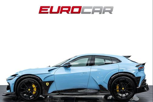 Azurro La Plata 2025 Ferrari Purosangue *EXTERIOR FULL VENUUM KIT * PASSENGER DISPLAY*
