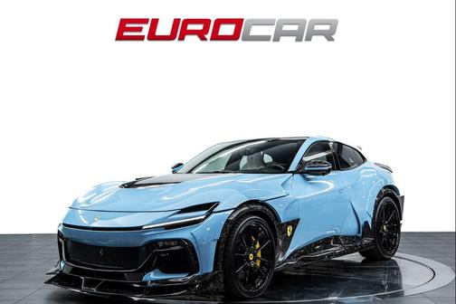 Azurro La Plata 2025 Ferrari Purosangue *EXTERIOR FULL VENUUM KIT * PASSENGER DISPLAY*