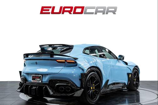 Azurro La Plata 2025 Ferrari Purosangue *EXTERIOR FULL VENUUM KIT * PASSENGER DISPLAY*