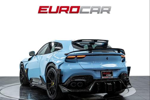 Azurro La Plata 2025 Ferrari Purosangue *EXTERIOR FULL VENUUM KIT * PASSENGER DISPLAY*