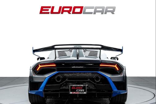 Gray 2023 Lamborghini Huracan STO Coupe