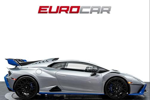 Gray 2023 Lamborghini Huracan STO Coupe