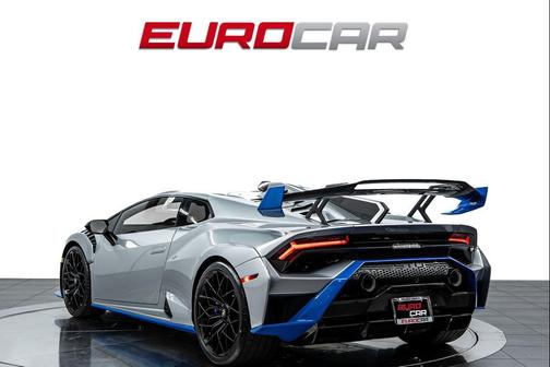 Gray 2023 Lamborghini Huracan STO Coupe