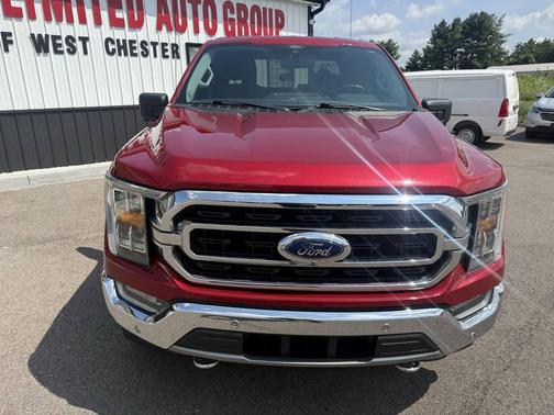 Red 2021 Ford F-150 XLT
