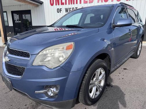 Blue 2011 Chevrolet Equinox 2LT