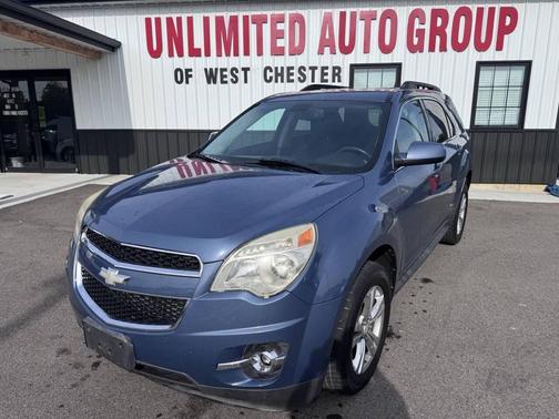 Blue 2011 Chevrolet Equinox 2LT