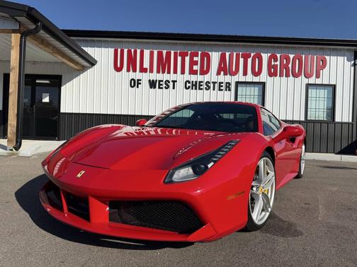 Red 2018 Ferrari 488 GTB Base 2dr Coupe