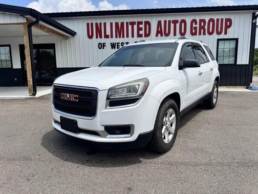 White 2016 GMC Acadia SLE-2