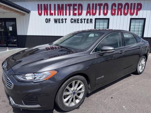 Gray 2019 Ford Fusion Hybrid SEL