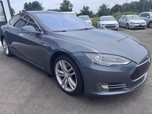 Gray 2013 Tesla Model S Base