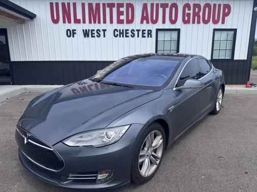 Gray 2013 Tesla Model S Base